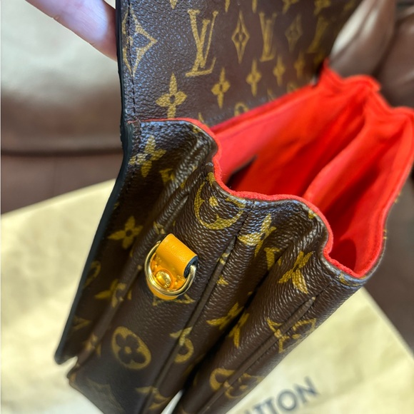 Louis Vuitton Metis Braided Pochette Monogram canvas Top Handle Handbag Brown - Picture 8 of 16